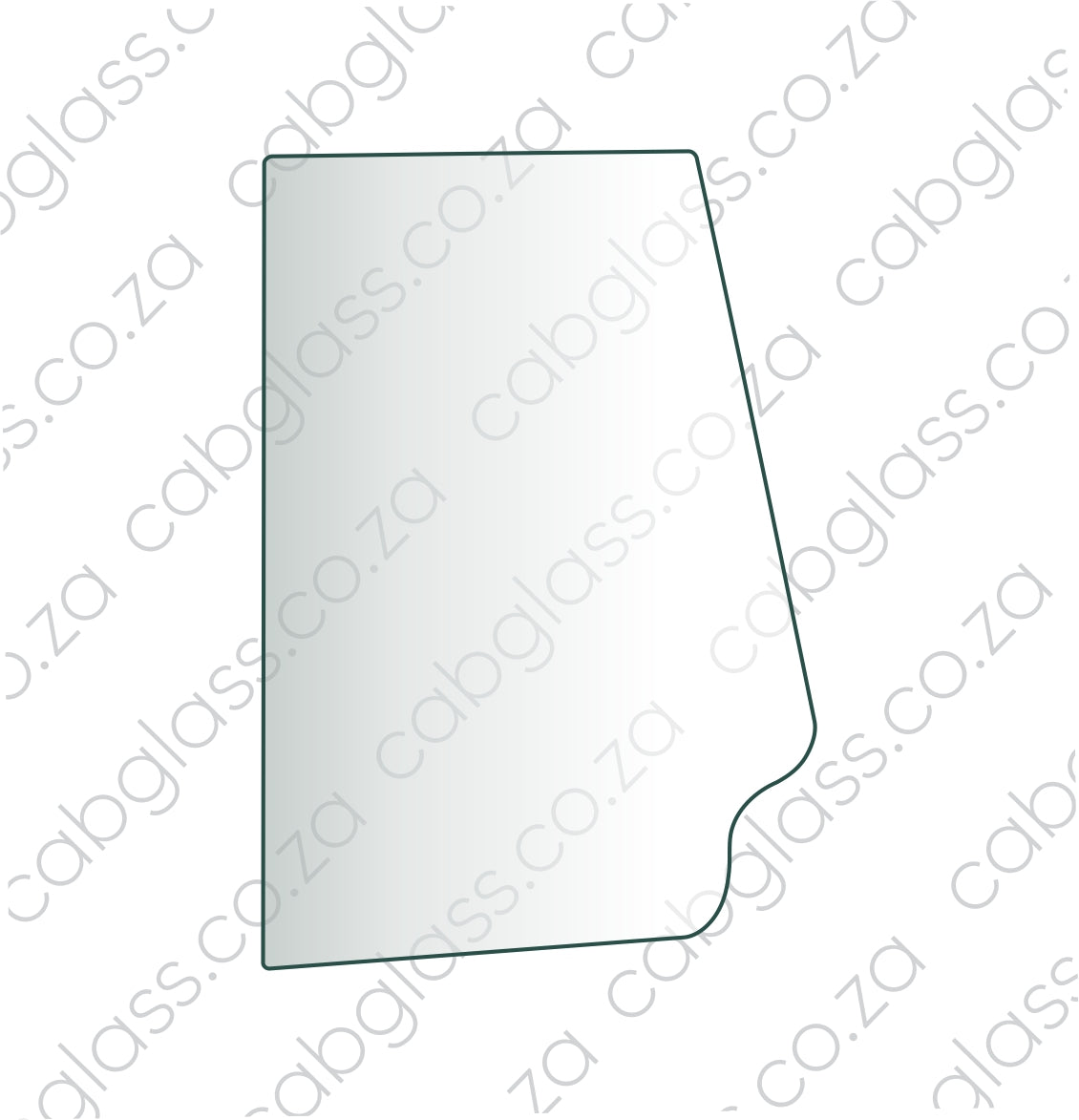 DOOR GLASS UPPER L=R | MST TLB M542, M544