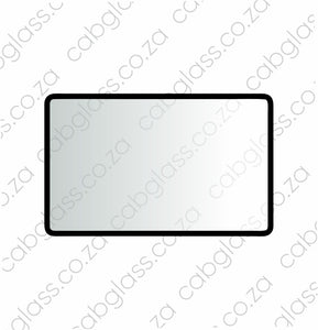 REAR CAB GLASS | BELL DUMPER D SERIES