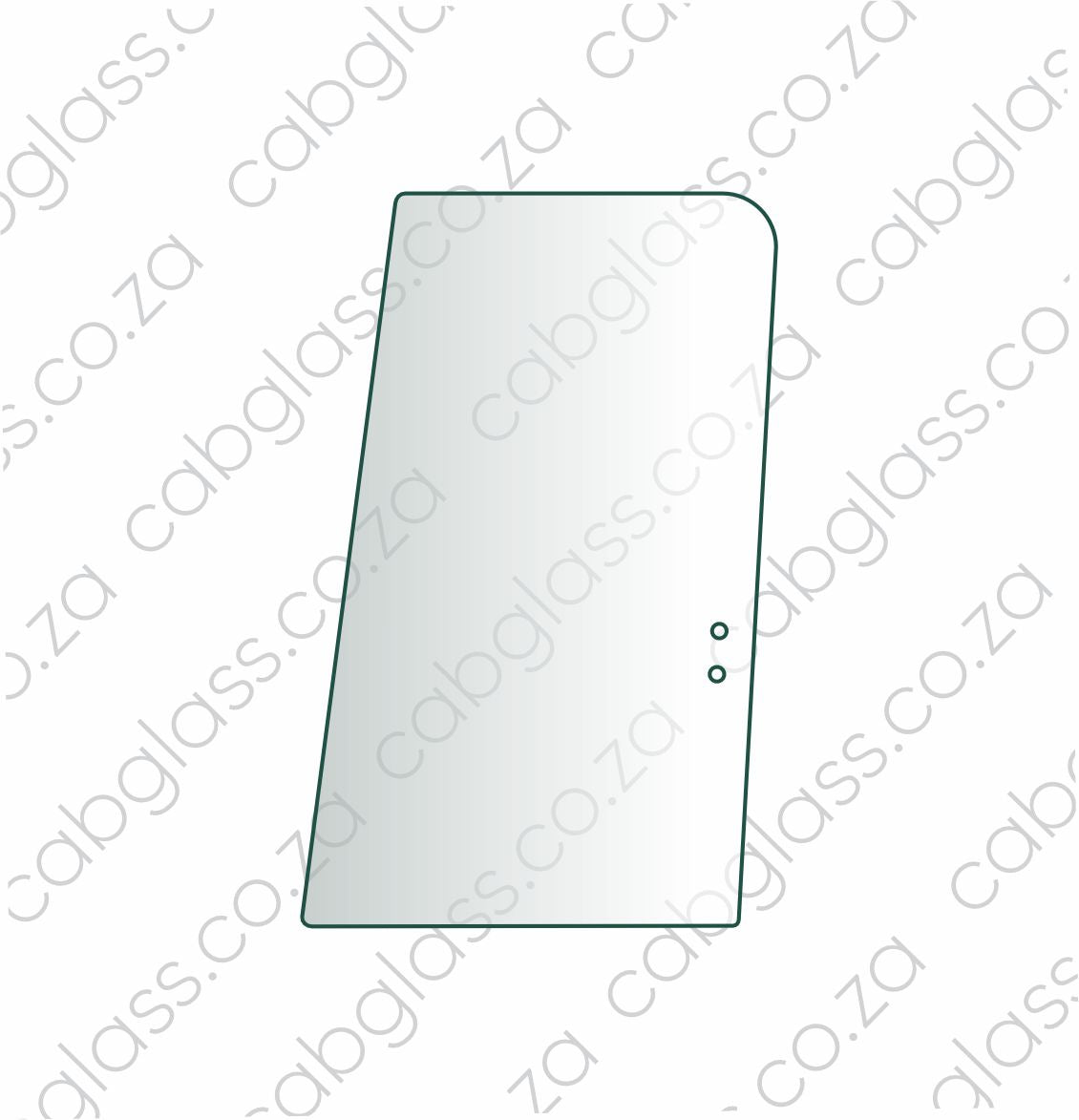 DOOR SLIDER RR (VERTICAL HOLES) | HYUNDAI EX R-SERIES DASH-9