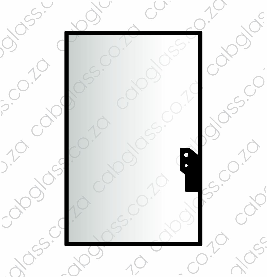 REAR CAB GLASS | JCB 3CX (PROJECT 8)