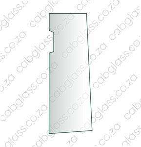 REAR QUARTER GLASS L=R | KOMATSU WA 150 - 320 DASH 5