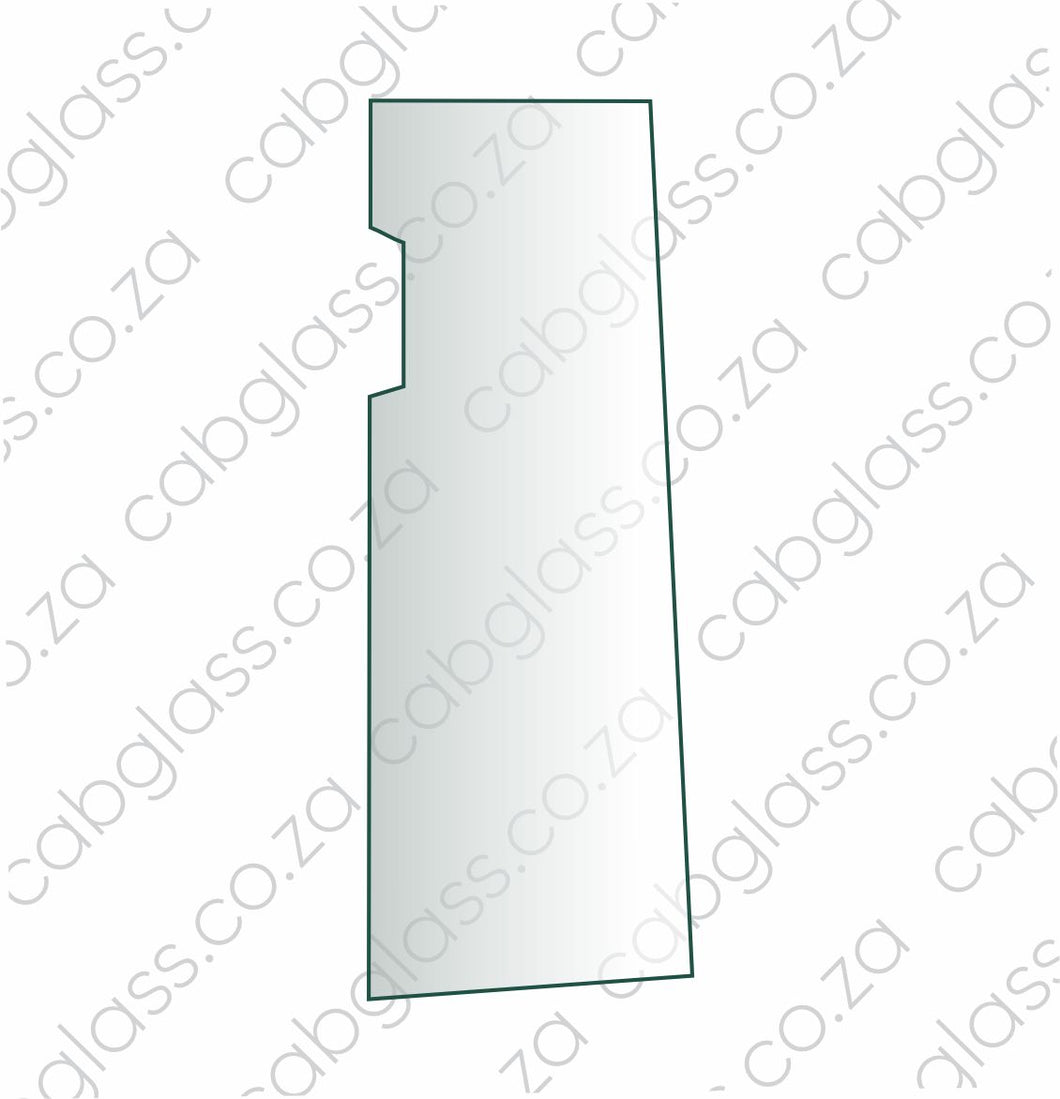 REAR QUARTER GLASS L=R | KOMATSU WA 150 - 320 DASH 5