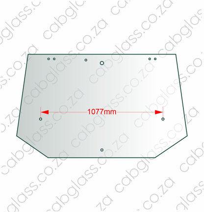 REAR CAB GLASS | FORD TRACTOR 40 SERIES