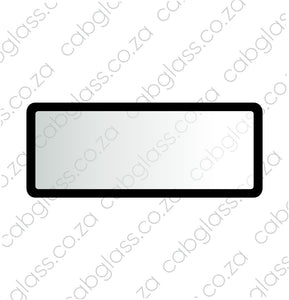 REAR CAB GLASS LOWER | CASE FARMALL JX SERIES
