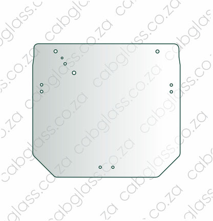 REAR CAB GLASS | JOHN DEERE 5E SERIES