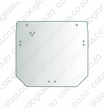 REAR CAB GLASS | JOHN DEERE 6E SERIES