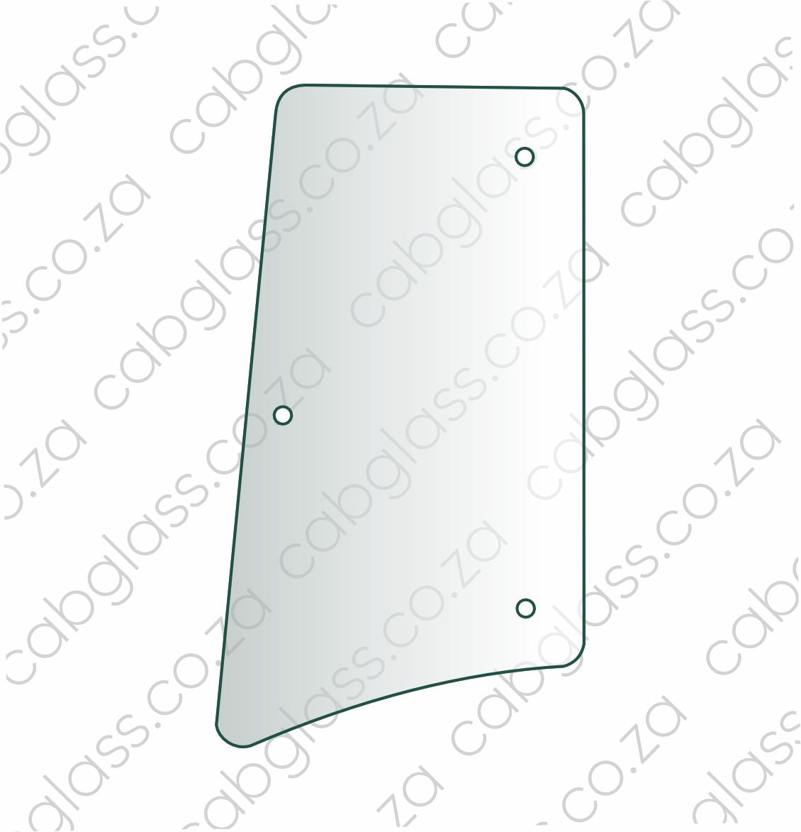 REAR QUARTER LH | JOHN DEERE TRACTOR 6010 - 6930
