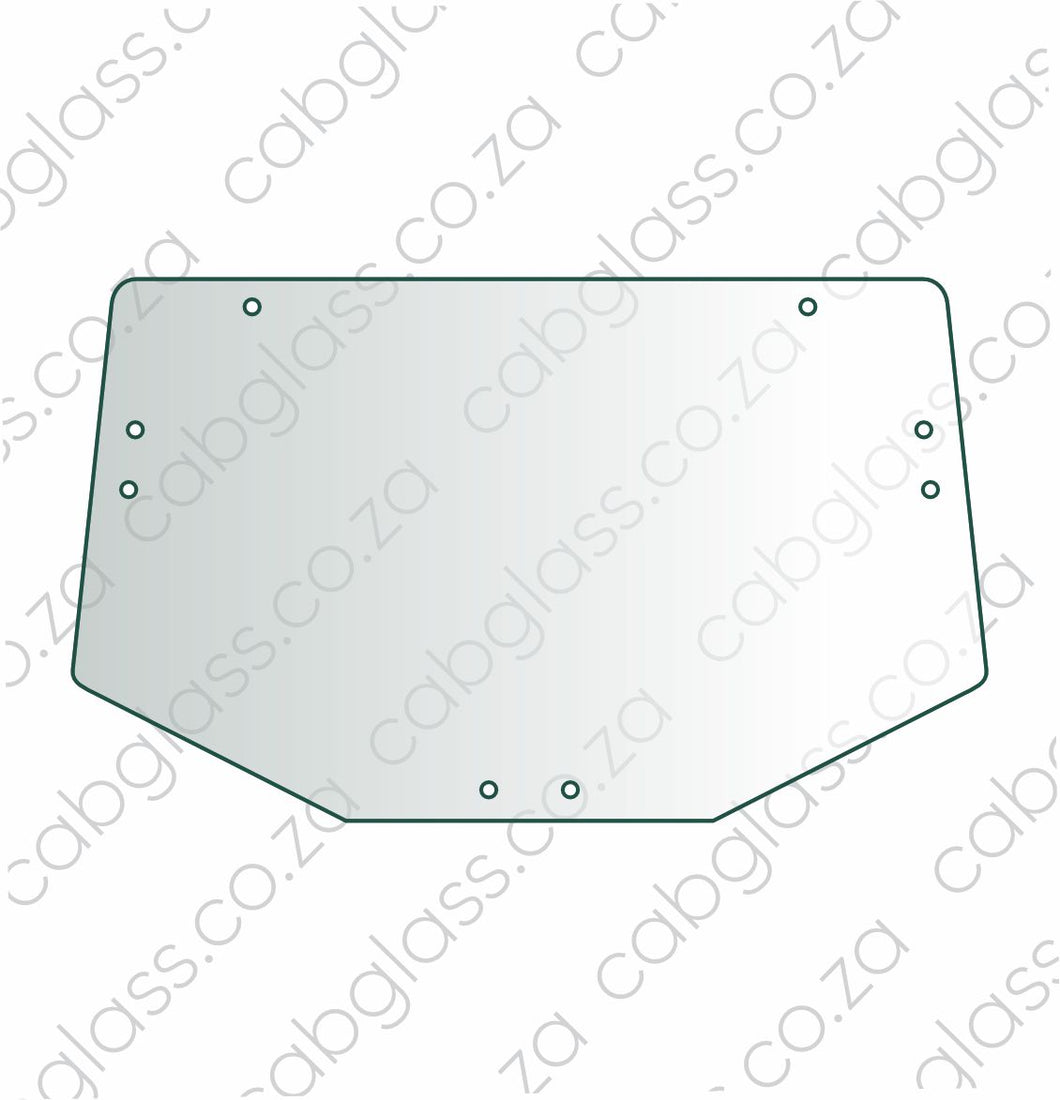 REAR CAB GLASS | JOHN DEERE TRACTOR 6010 - 6930