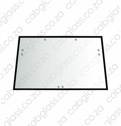 REAR CAB GLASS | JOHN DEERE TRACTOR 7200 - 7810
