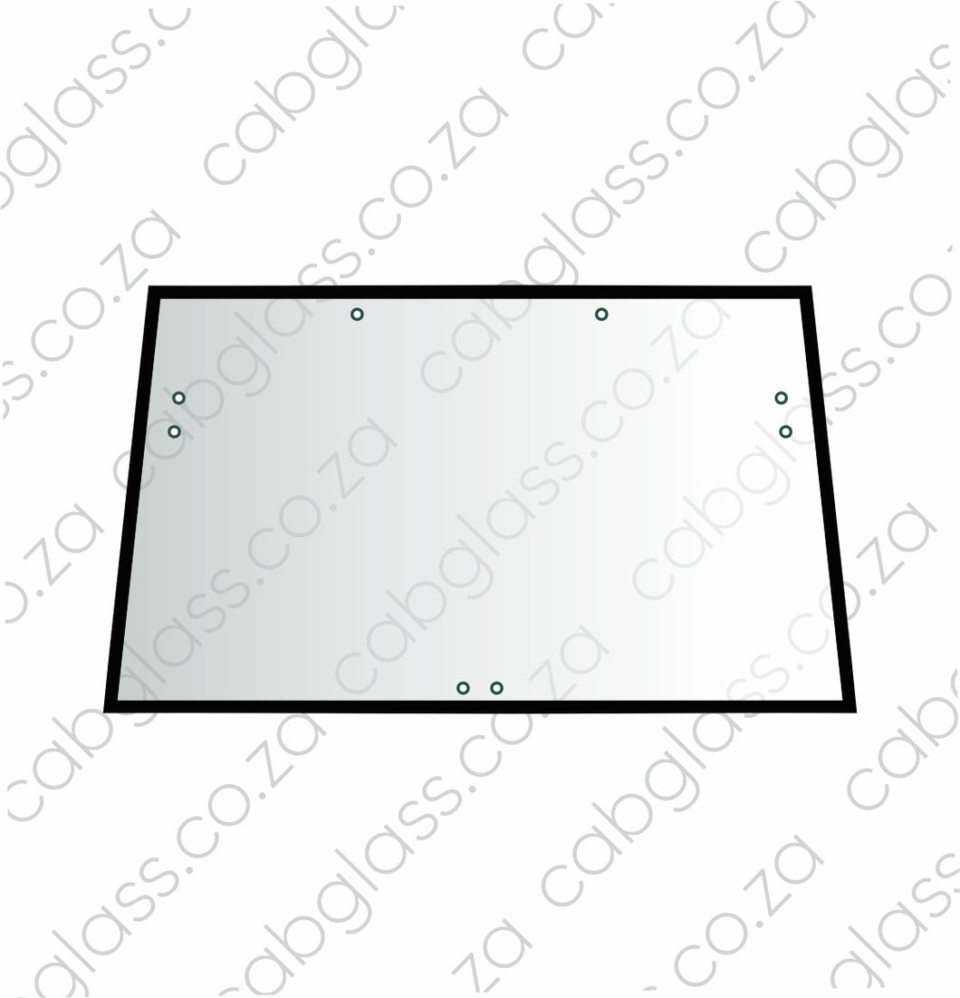 REAR CAB GLASS | JOHN DEERE TRACTOR 7200 - 7810