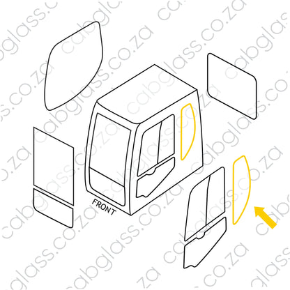 REAR QTR LH | DOOSAN EXCAVATOR DX DASH-2