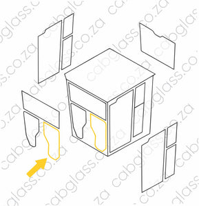 FRONT LOWER LH | BELL GRADER D SERIES