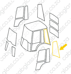 REAR QUARTER LH | DEERE TLB 315 L, SL