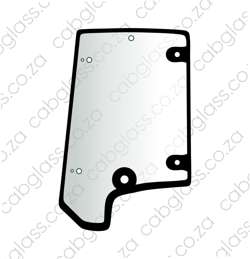 REAR OF DOOR RH (8 HOLES) | TEREX TLB BACKHOE TLB 840 - TLB 990 (8 HOLE)