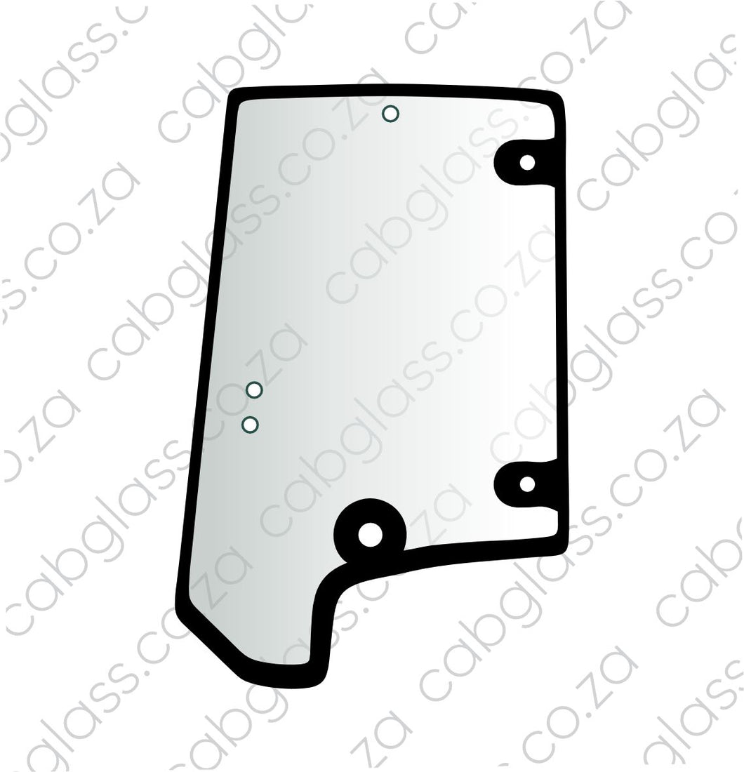 REAR OF DOOR RH (6 HOLES) | TEREX TLB BACKHOE TLB 840 - TLB 990