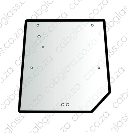 REAR CAB GLASS | LANDINI L160, L180, L200