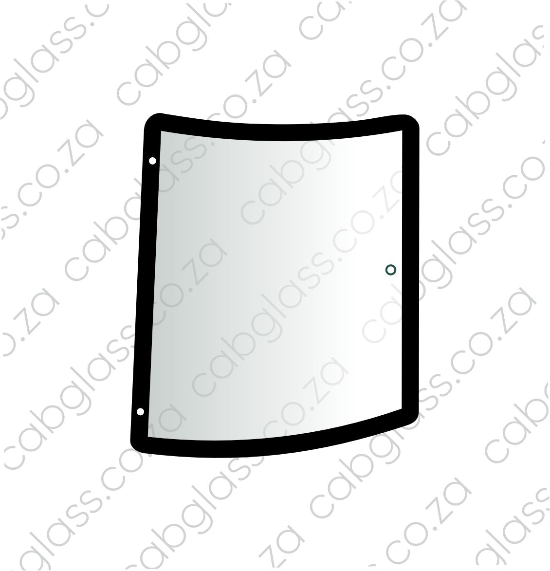 Massey Ferguson 6400 6450 6460 6470 6480 6490 7400 8400 series RH corner cab glass OEM 3902131M1 ACW3466380