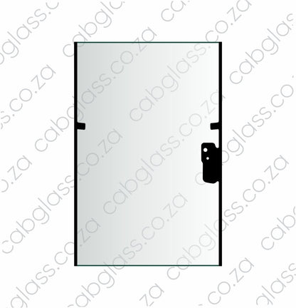 REAR CAB GLASS (LAMINATED) | CAT TLB F2-SER (416F2 - 444F2) BACKHOE