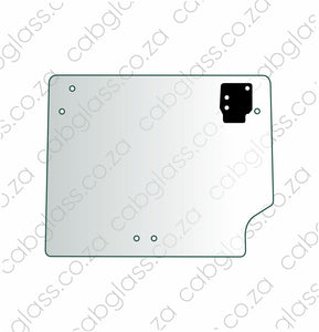 REAR CAB GLASS | MANITOU TELEHANDLER MT 523 - 1033