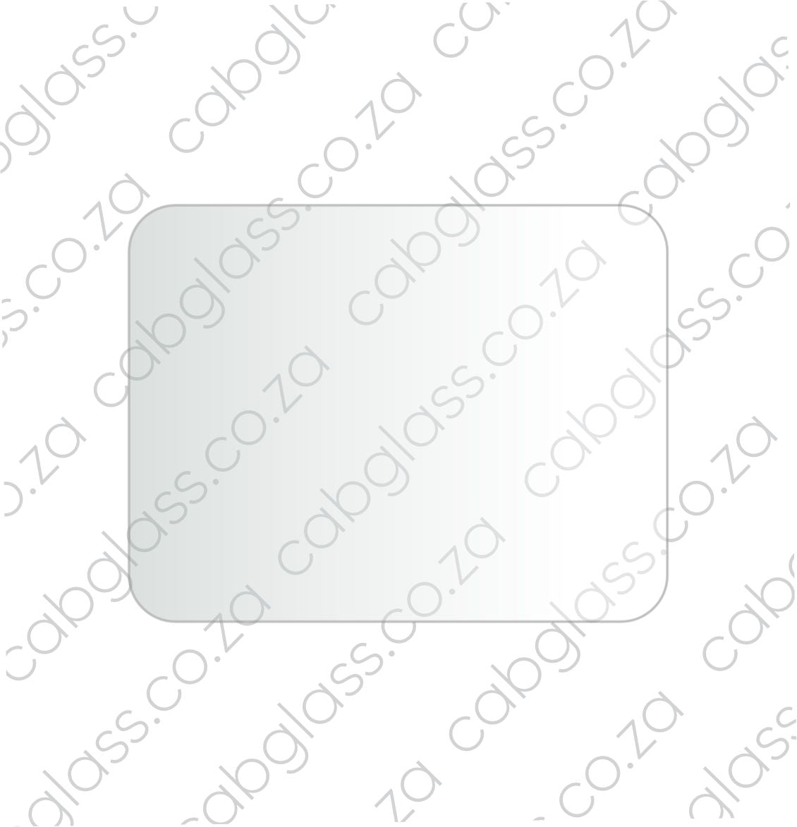 REAR CAB GLASS LOWER | MASSEY FERGUSON TRACTOR 8600, 8700 SERIES
