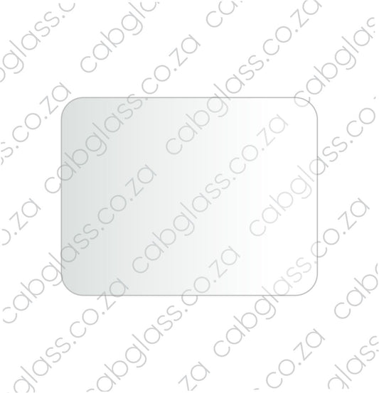 REAR CAB GLASS LOWER | MASSEY FERGUSON TRACTOR 8600, 8700 SERIES