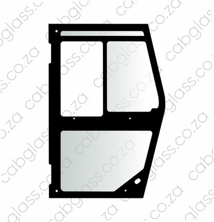 DOOR GLASS ASSY RH | SHANTUI ROLLER SR-B6 SERIES