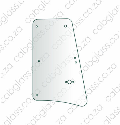 REAR OF DOOR L=R | CASE TLB 570V - 695SV