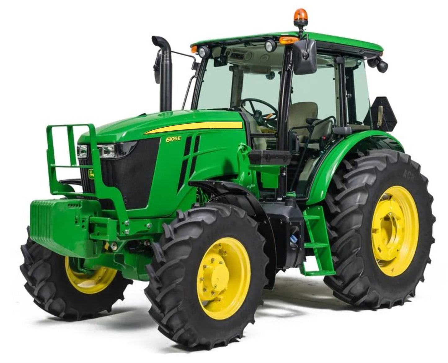 REAR CAB GLASS | JOHN DEERE 6E SERIES
