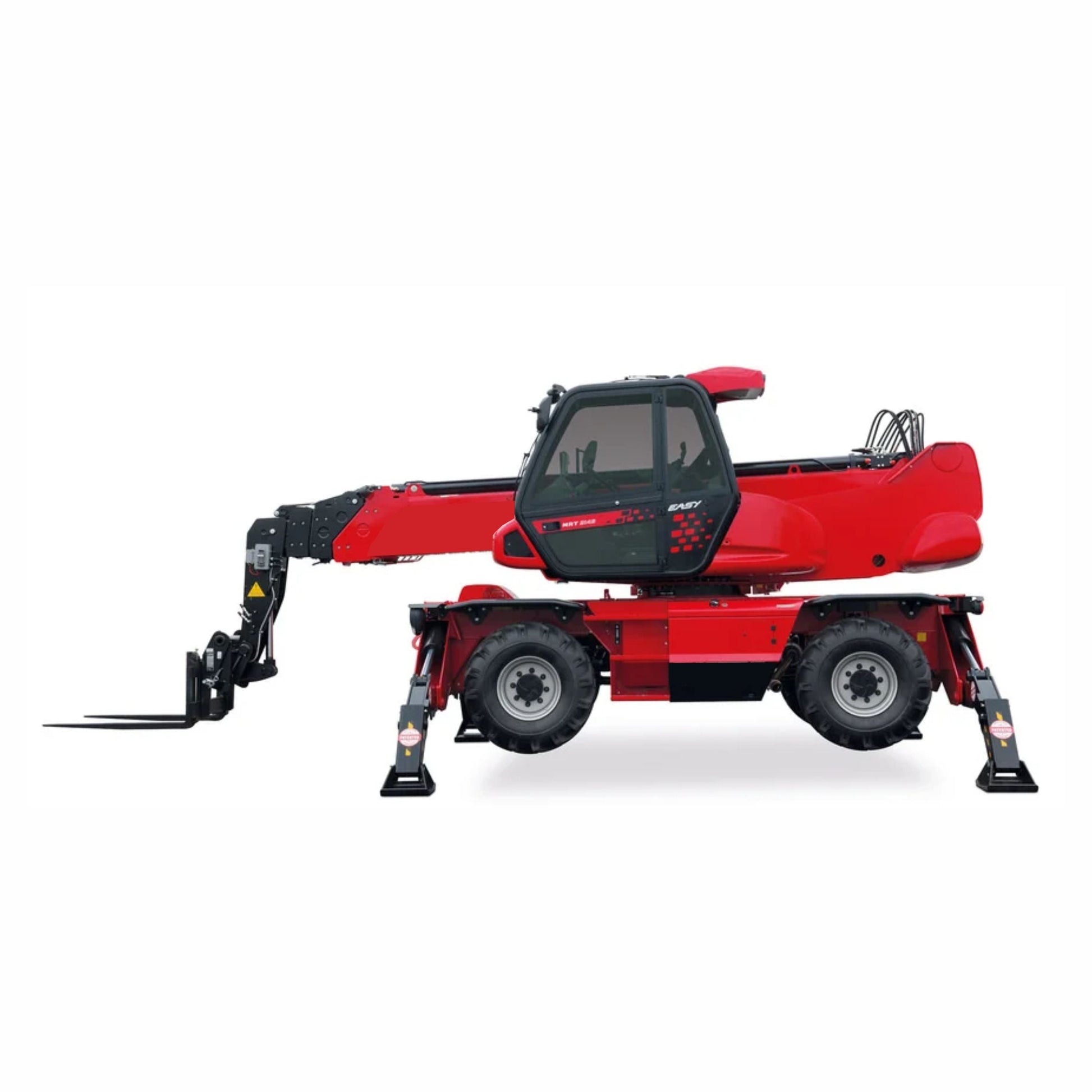FRONT | MANITOU TELEHANDLER MT 728 - 1745 – Cabglass