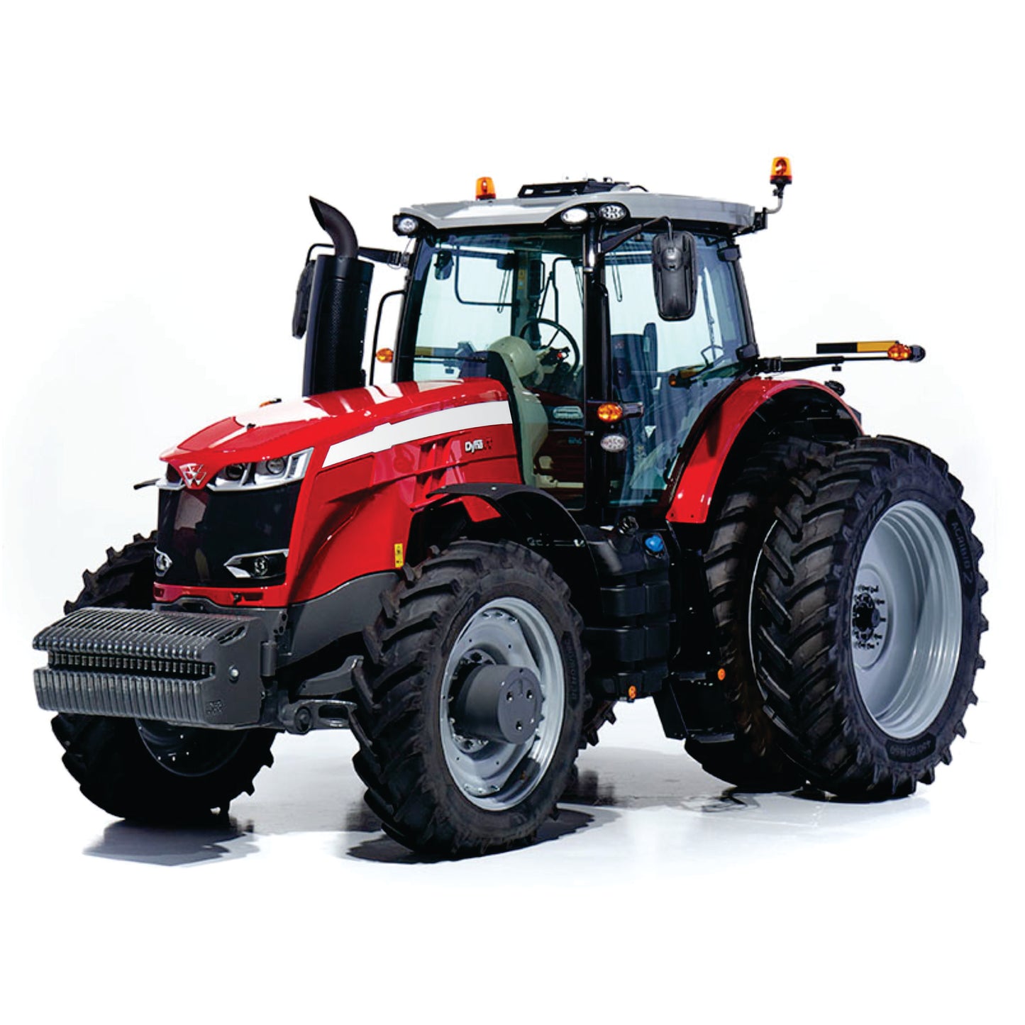 REAR CAB GLASS | MASSEY FERGUSON TRACTOR 8600, 8700 SERIES