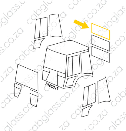REAR UPPER SL | CASE TLB 580 K/LE/SLE/LXT 590 SERIES