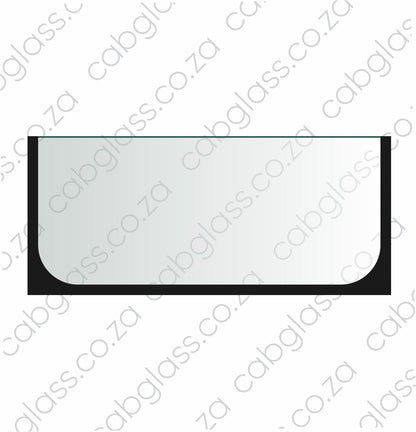 Windscreen lower, Deere excavator, 101287 | 4651654, T396635, 4701044