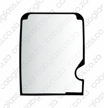 Load image into Gallery viewer, Windscreen Upper, cut out for wiper, Deere excavator, 101303 | 4662560
