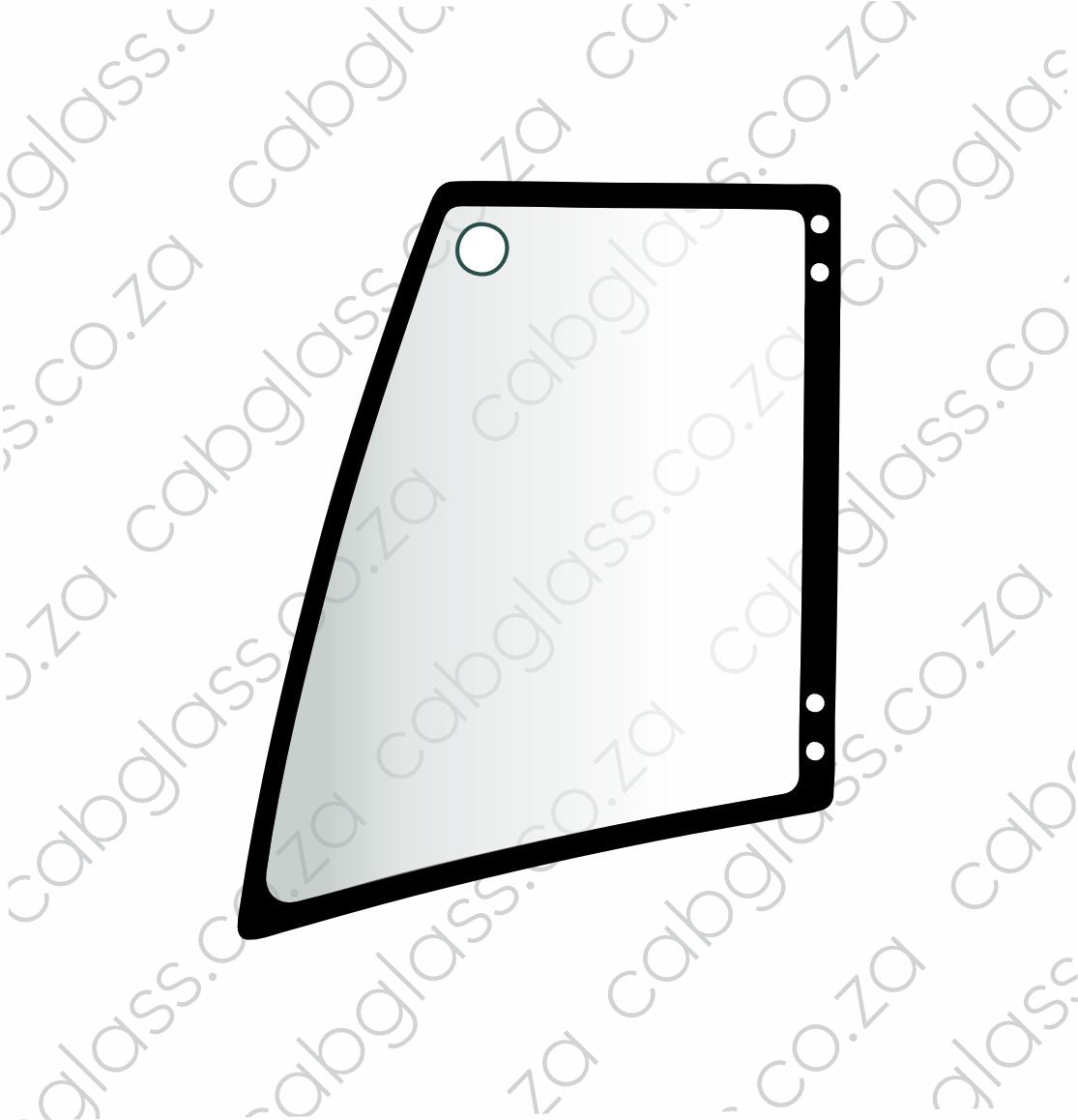 DOOR UPPER FRONT LH | HAMM ROLLER 3000 SER