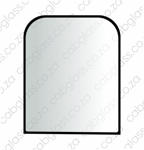 Windscreen upper glass for Case Excavator CX B-Series, KHN15780