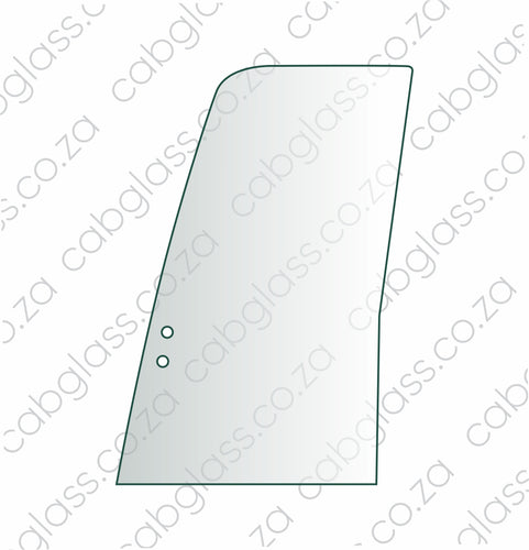 Door front slider glass Case excavator CX B-series, KHN15400