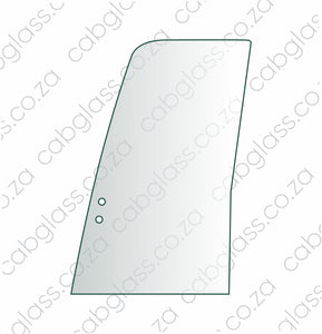 Door front slider glass Case excavator CX B-series, KHN15400