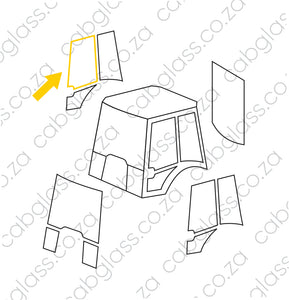 DOOR UPPER RH | HIDROMEK TLB HMK 102B