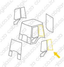 Load image into Gallery viewer, REAR OF DOOR LH | HIDROMEK TLB HMK 102B
