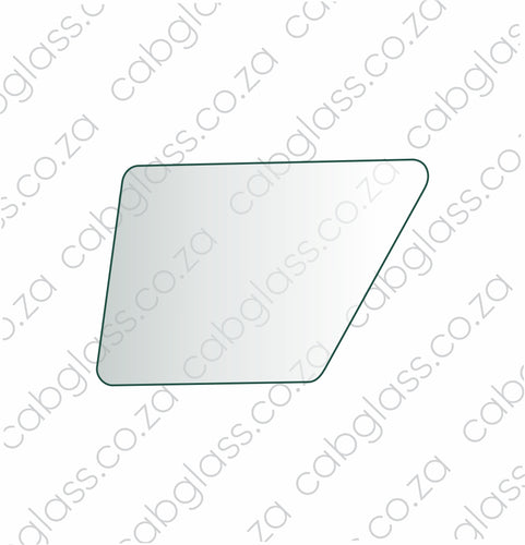 Door glass lower left-hand for Caterpillar D series