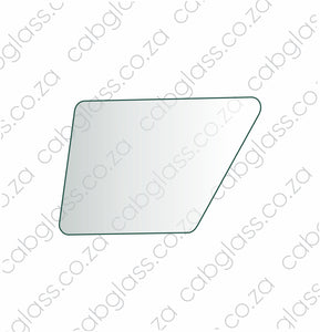 Door glass lower left-hand for Caterpillar D series