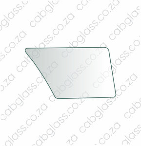 Door lower glass for Caterpillar backhoe D series