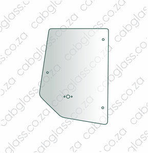 Door upper left-hand glass with 6 holes