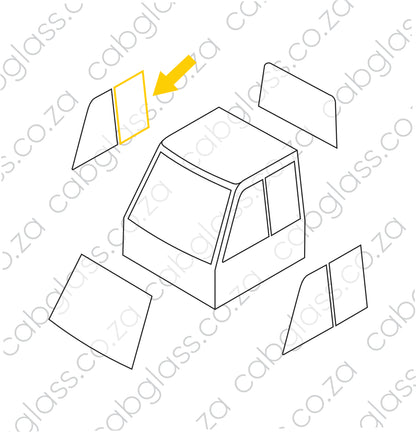 REAR SLIDER RH |  CAT DUMP TRUCK  725-745 B-SERIES