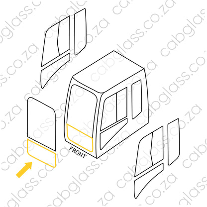 FRONT LOWER 25% | CAT EXCAVATOR D-SERIES