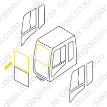 Load image into Gallery viewer, Cab sketch of Cat excavator C series
