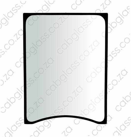 FRONT UPPER  (Half moon cut out at bottom)