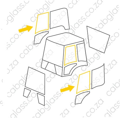 DOOR L=R | CASE 595 SLE (00-)