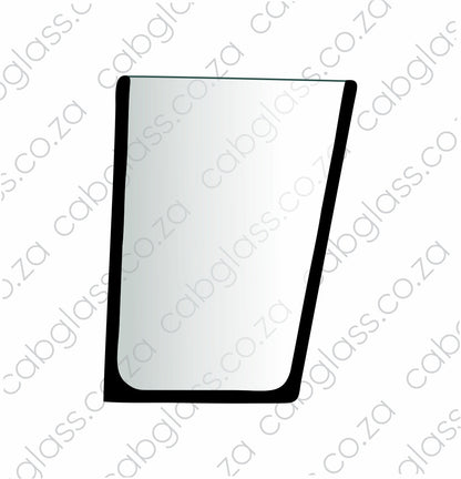 Windscreen lower right-hand side Case TLB 570T - 570ST