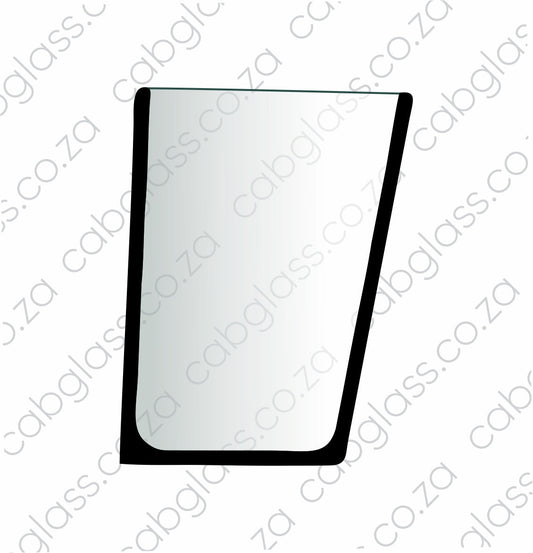 Windscreen lower right-hand side Case TLB 570T - 570ST